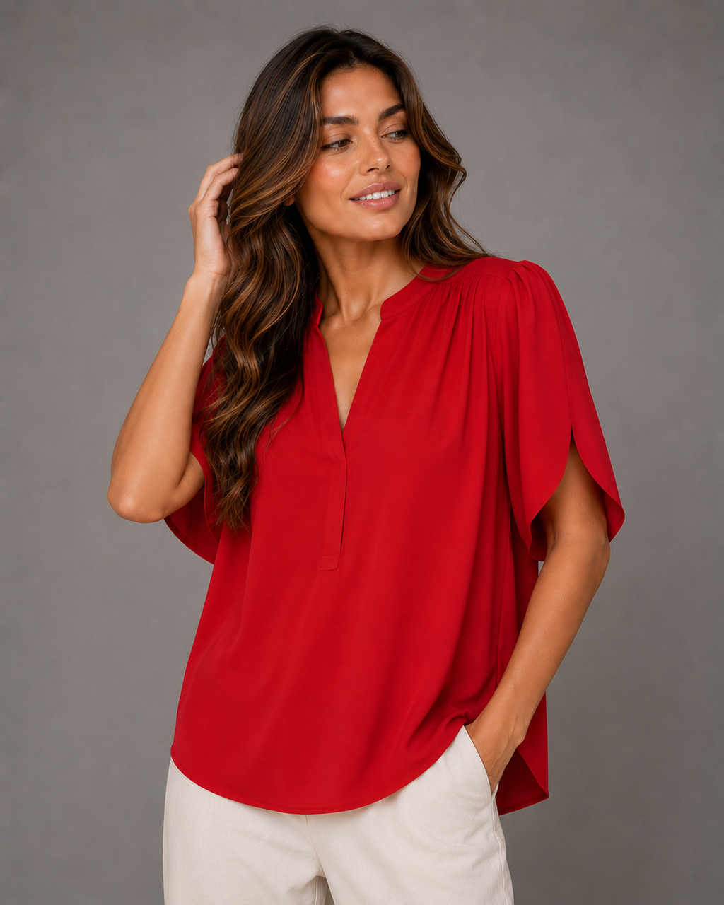 Avery V-Neck Shirt