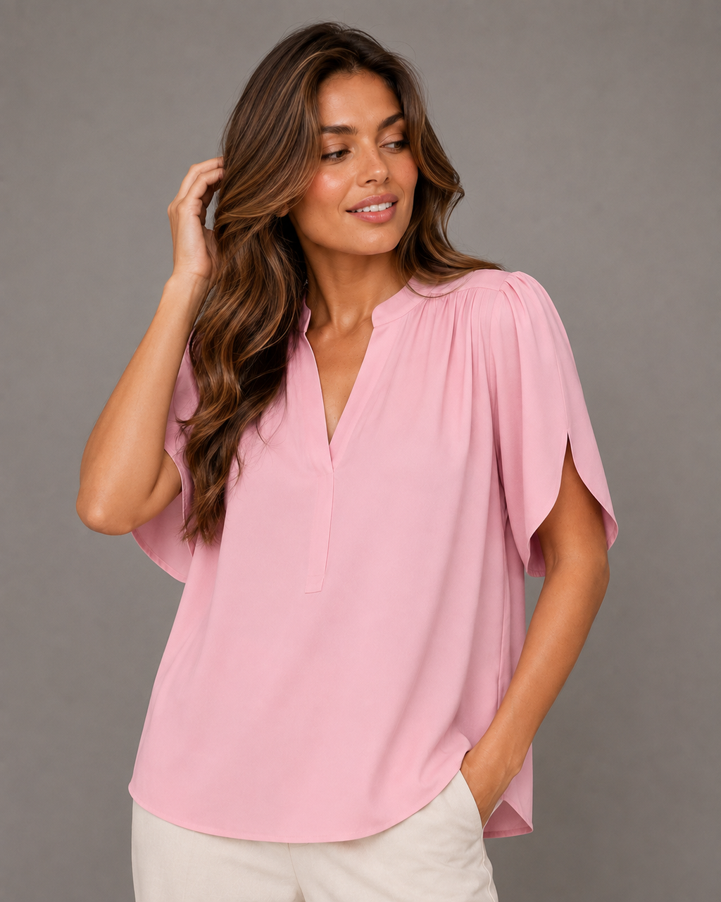 Avery V-Neck Shirt