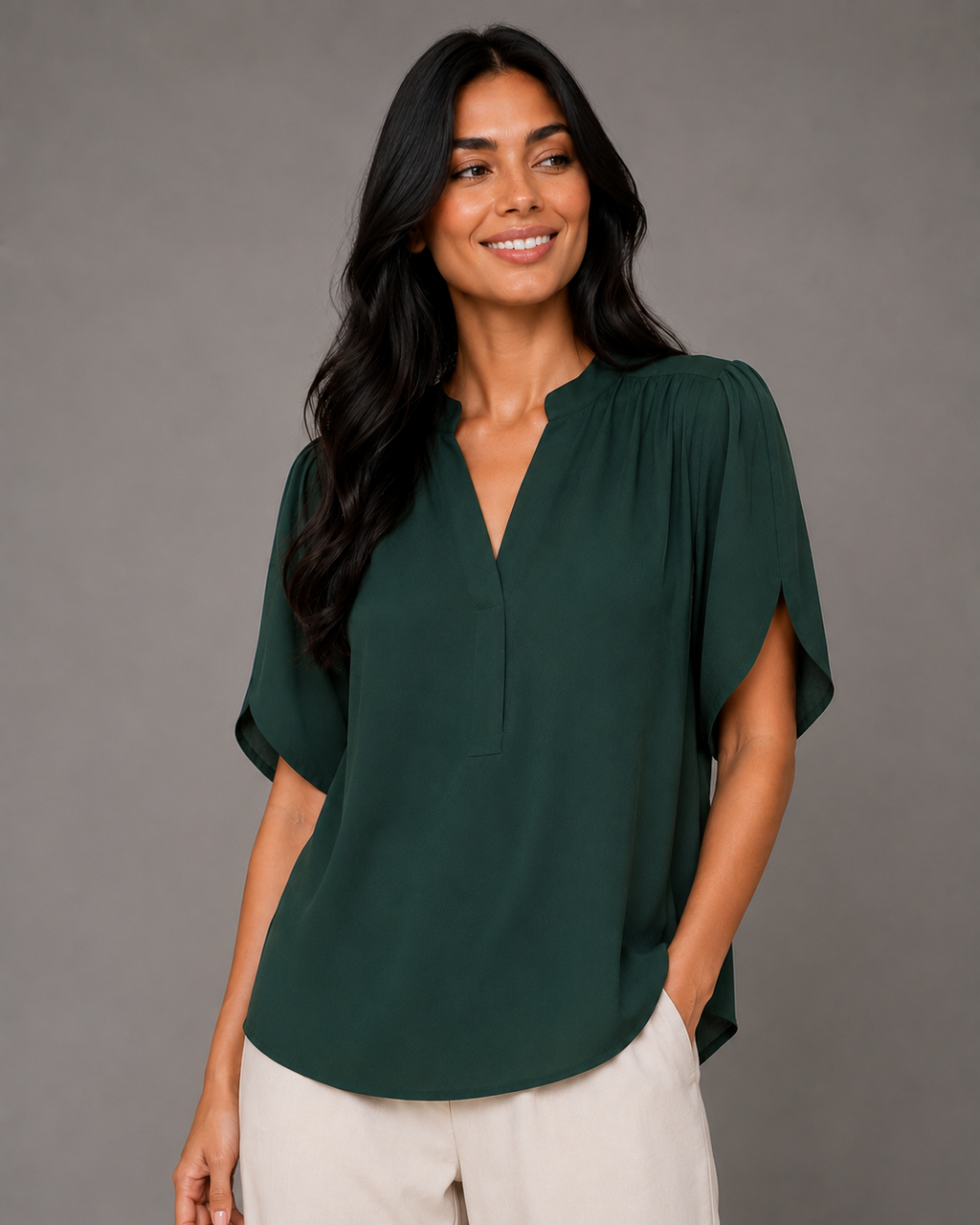 Avery V-Neck Shirt