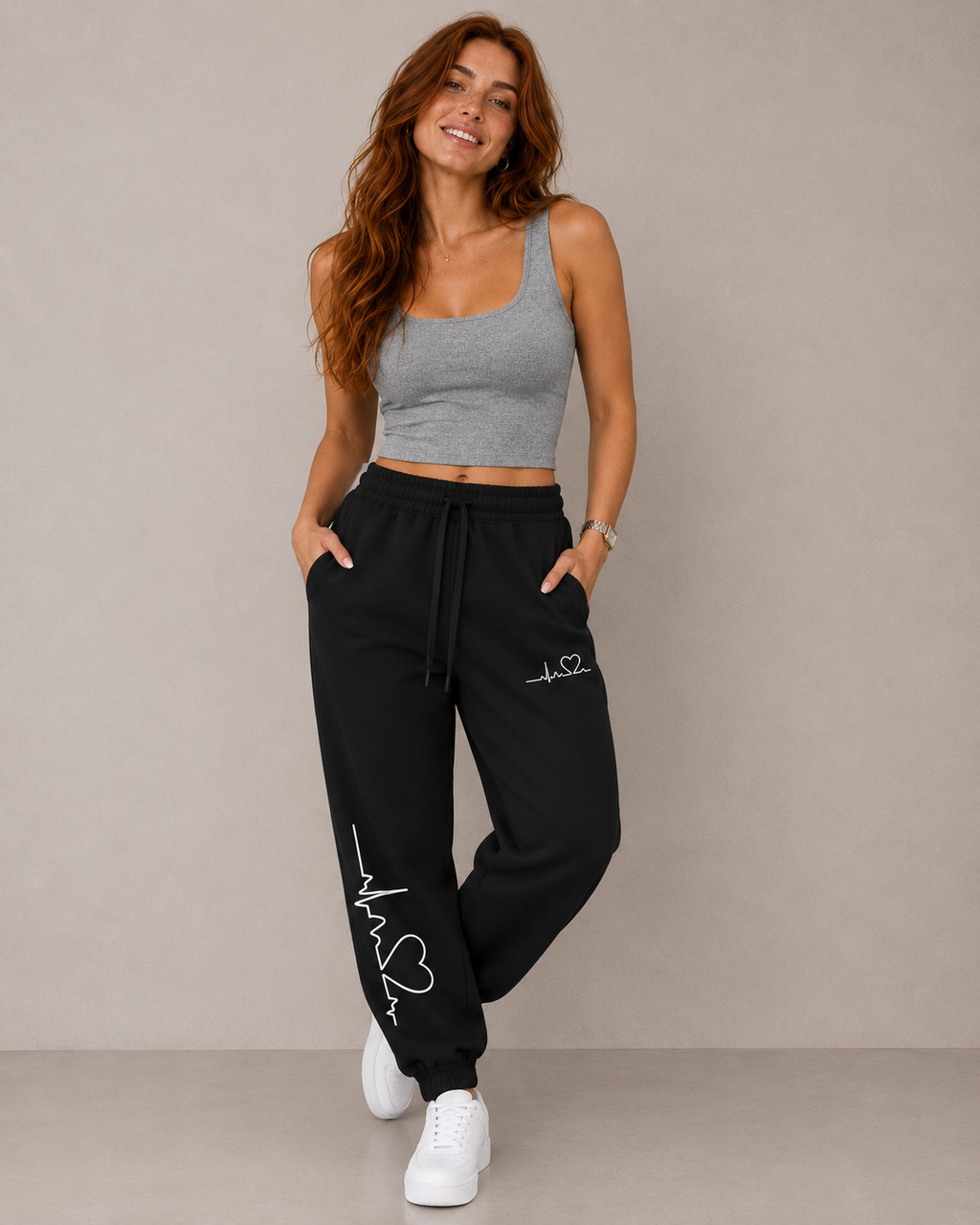 Kaia Graphic Joggers