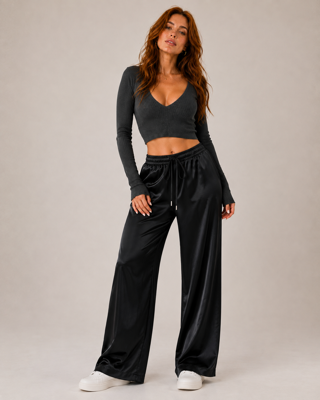 Soraya Wide-Leg Trousers