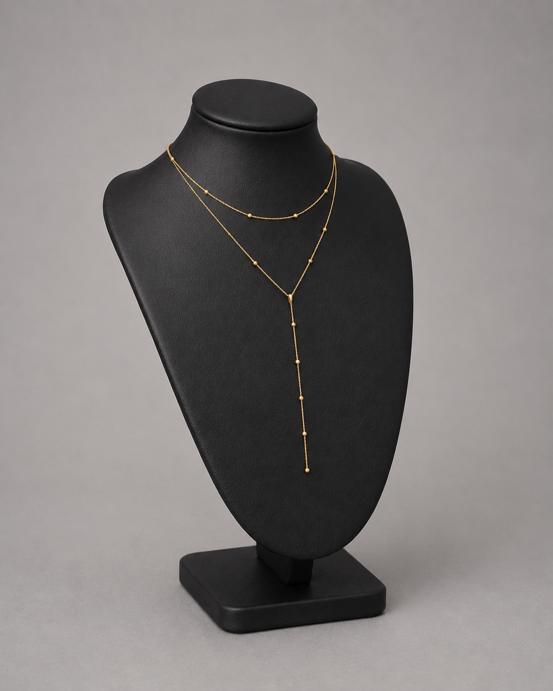 Solenne Layered Y Necklace