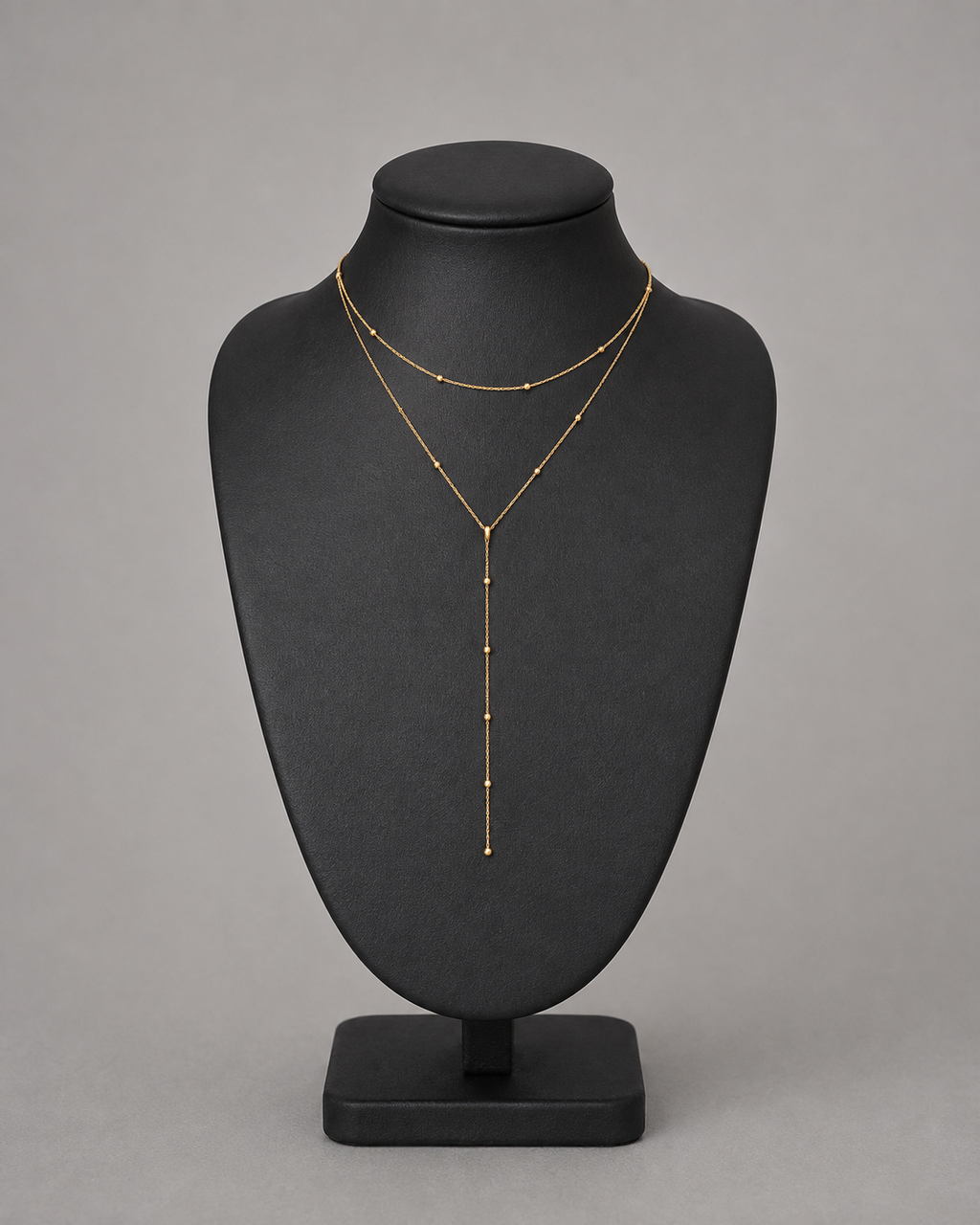 Solenne Layered Y Necklace