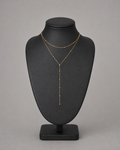 Solenne Layered Y Necklace