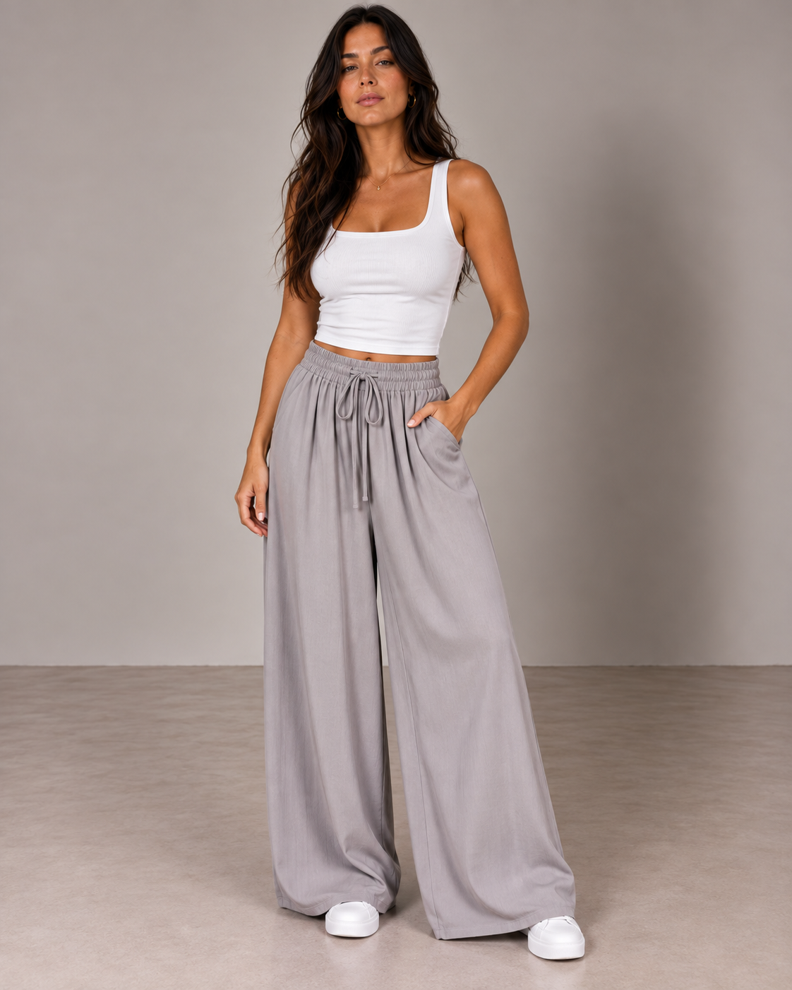 Zelma Wide Leg Trousers