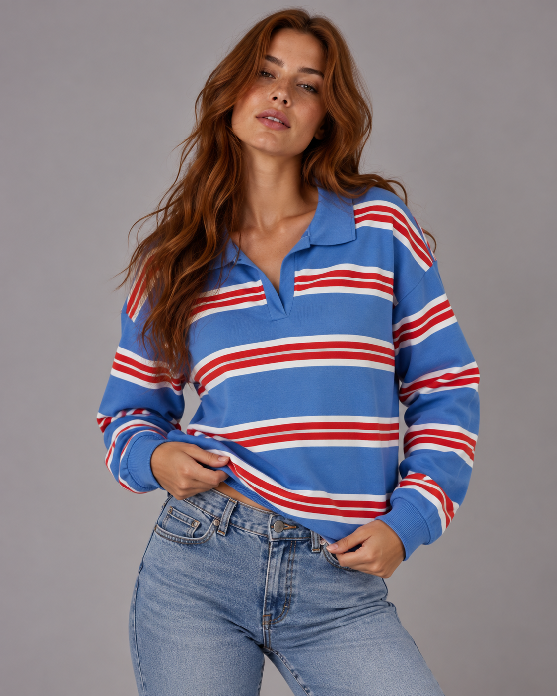 Novelle Striped Knit