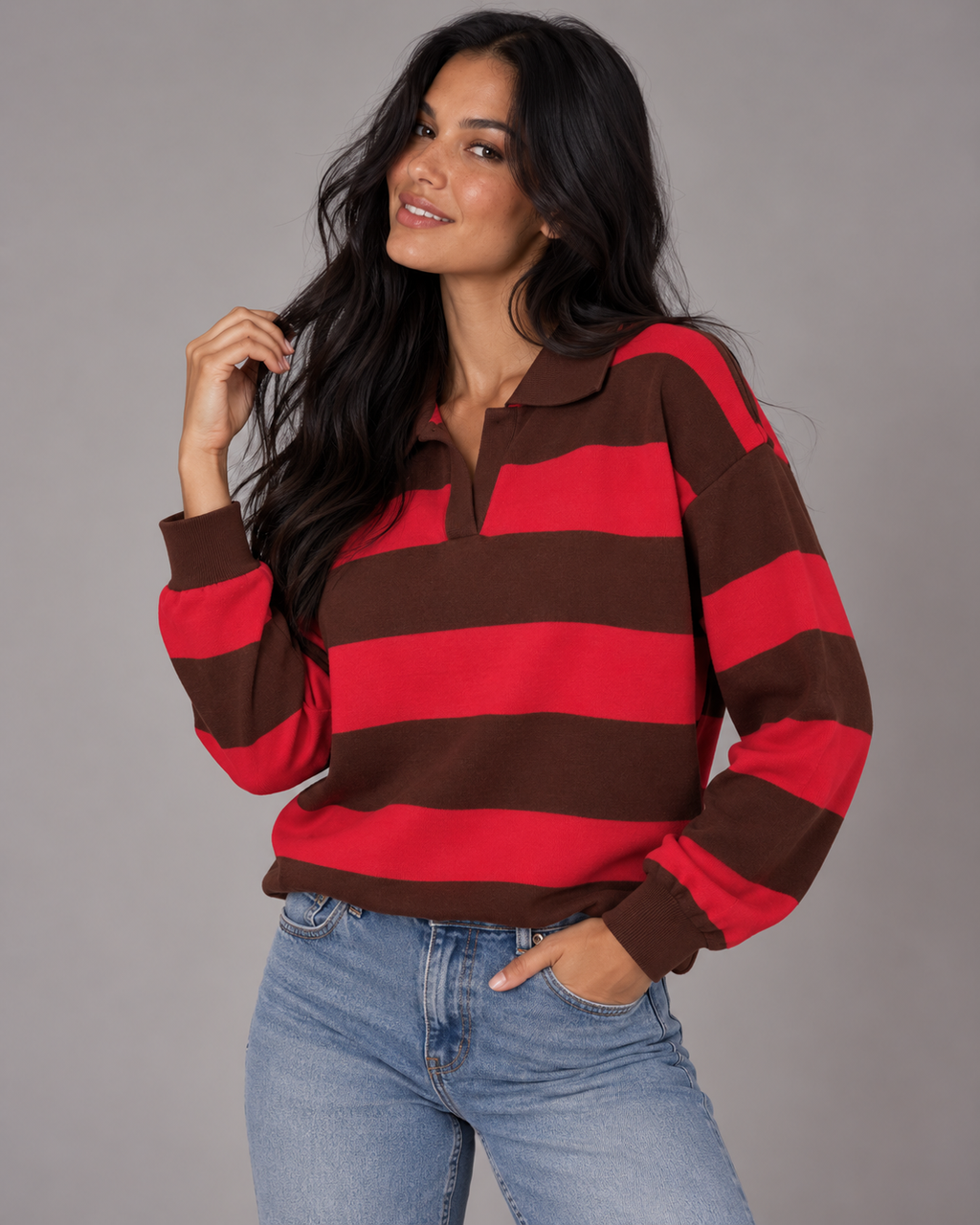 Novelle Striped Knit